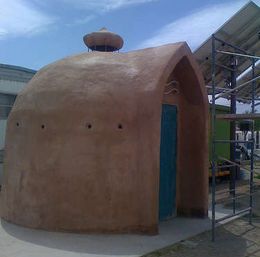 Papercrete Dome